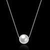 Fine Jewelry Wedding Natural Freshwater Pearl Necklace for Women 925 Sterling Silver Necklaces Pendants Charm Birthday Gift