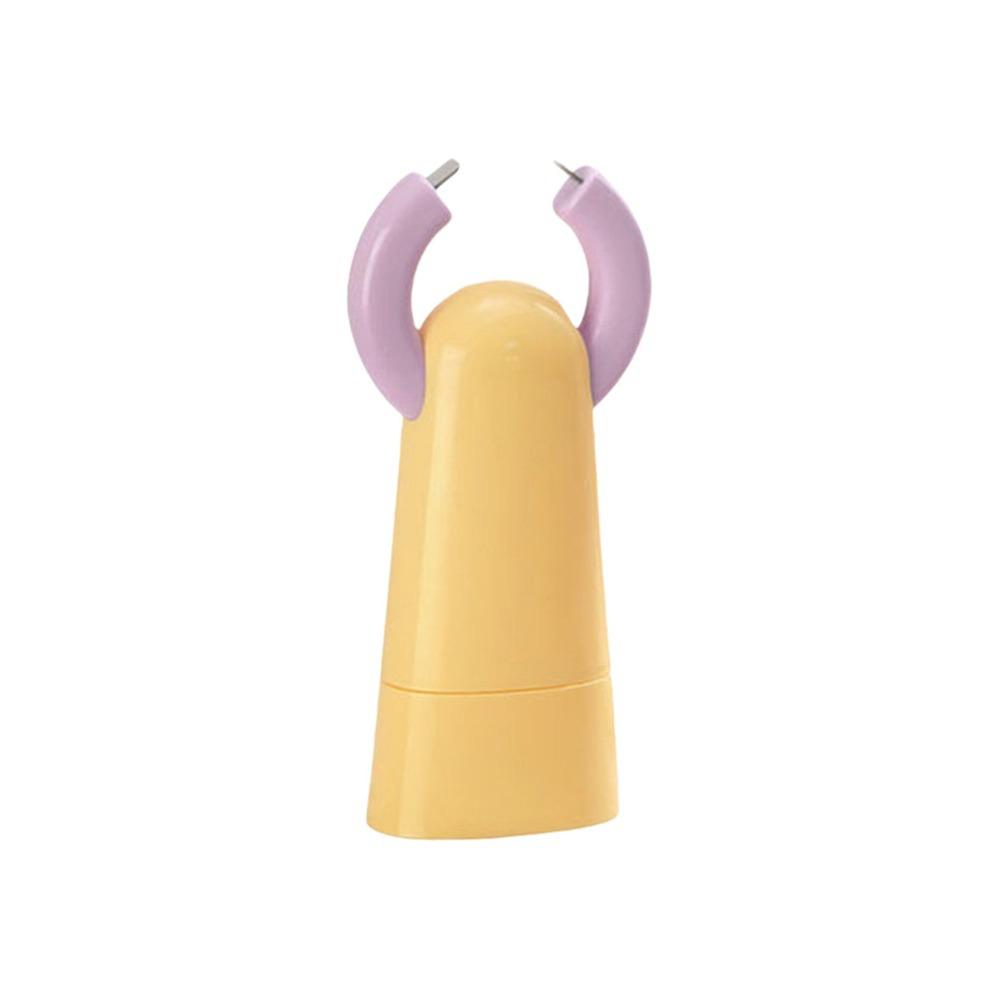 Clip Structure Garlic Peeler Peeling Function Ginger Skin Removal Tool Ginger Scraper Home