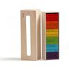 Kids Wooden Construction Blocks With Smooth Edges And Eco Paint For Toddler Development