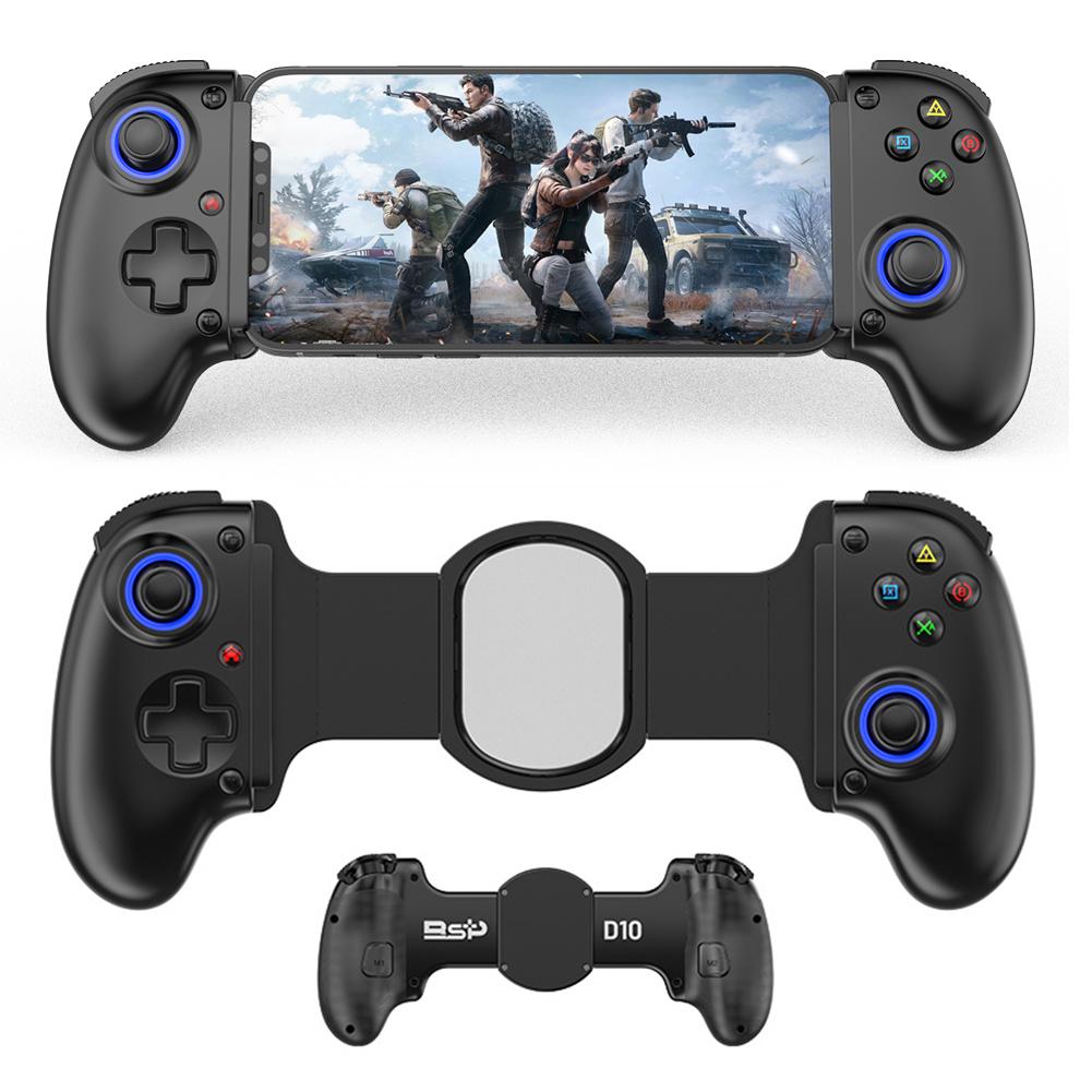 Телескопический геймпад для сотового телефона с охладителем, совместимый с Bluetooth, 5.2, двойная вибрация, поддержка потоковой передачи на PS3/PS4/NS Switch/Xbox/PC