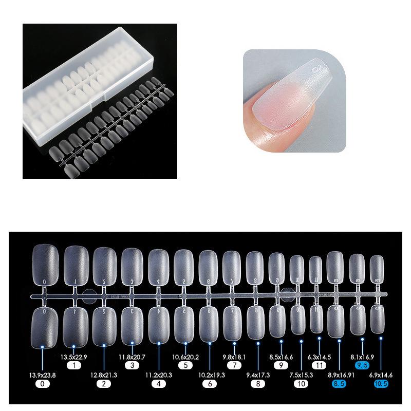 240 шт. ультратонкие матовые накладные ногти с коробкой, полное покрытие, накладные ногти, накладные ногти, инструмент для наращивания ногтей, маникюрный инструмент