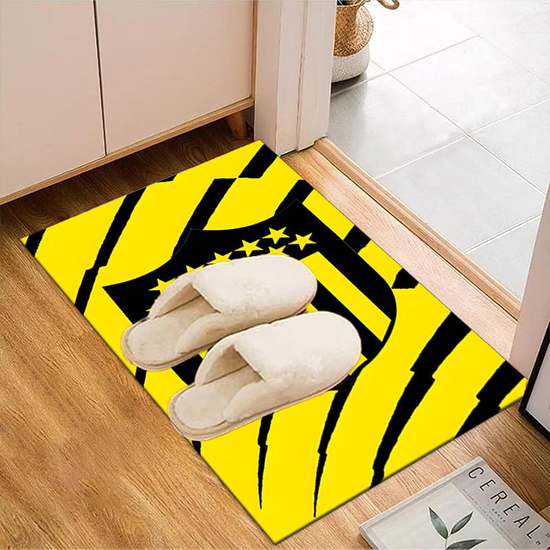 Peñarol Football Club Emblem Rug Game Carpet, Floor Mat for Bedroom Living Room Entryway Rug, Home Decor Idea Gift for Christmas birthday