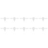 10Pcs 3 Way Plastic Fitting Pressure Temperature Proof T Shaped Tee Barb Fitting