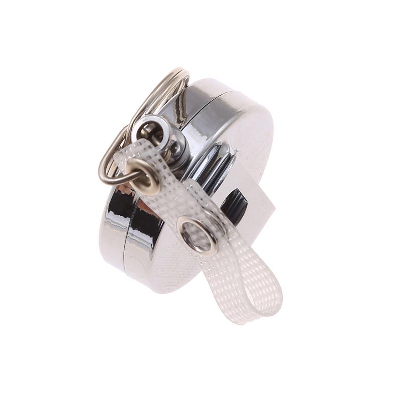 Сверхмощный выдвижной держатель для бейджа, катушка, металлический держатель для бейджа с зажимом для ремня, брелок для ключей для именной карточки