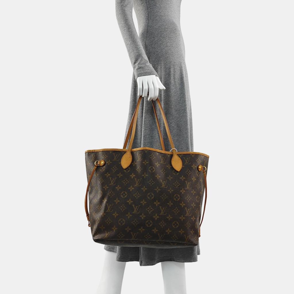[Pre-Owned] Louis Vuitton Neverfull MM 'Beige/Brown Monogram Canvas' - Fair #1Y85JDU