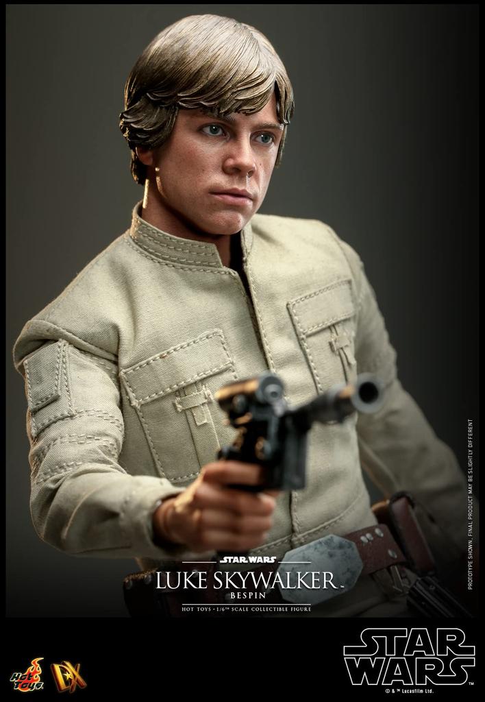 Movie Masterpiece DX Star Wars Episode Empire Strikes Back Luke Skywalker Scale Figure White Height 28cm 5/The (Bespin Version) 1/6 Approx.