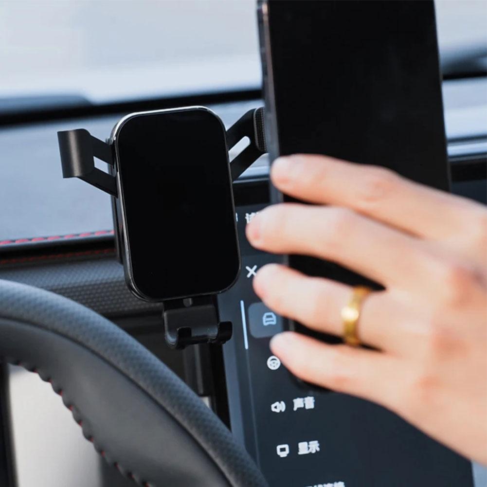 Car Mobile Phone Holder Central Control Display Screen Mount Gravity Bracket Stand Accessories For Chery Jetour T2 2024 2024