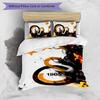 Galatasaray Printed 3PCS Bedding Set Soft Breathable Duvet Cover Pillowcases Set Washable Bedroom Decor Home Gift