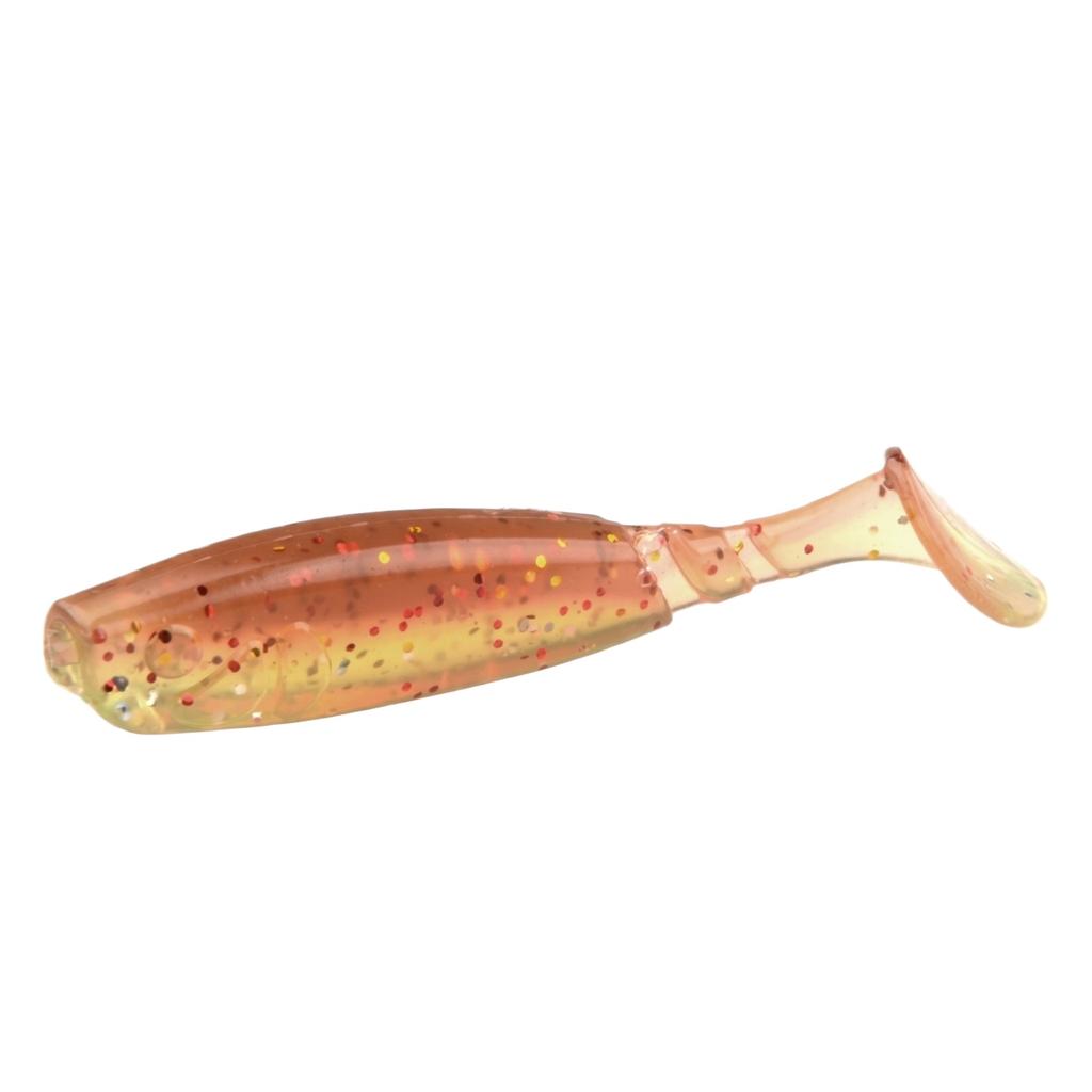 Мягкая шарнирная рыболовная приманка с лопастным хвостом для окуня, щуки, судака и другой пресноводной рыбы. Имитация добычи для спиннинга и заброса