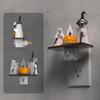 Halloween Ghost Night Light Plug-in Flickering Ghost Campfire Wall Light Wizard Ghost Nightlight for Kids Gift Halloween Party Decoration