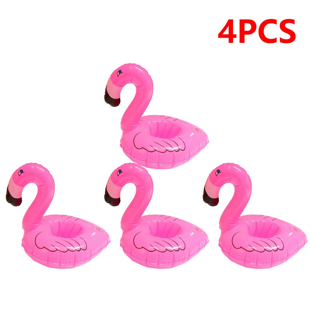 Надувной держатель для стакана, плавающий, надувной, кокосовая пальма, подставки для напитков, фламинго, единорог, плавательный бассейн, держатель для напитков, поплавок