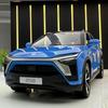 1:24 NIO ES8 Сплав Новый Энергетический Автомобиль Модель Литье Металл Игрушечные Транспортные Средства Модель Автомобиля Симуляция Звука и Света Детские Игрушки Подарок
