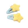 Minimalist Style Plush Star Hair Clip Ornament Sweet Fluffy Barrettes Plush BB Hairpins  Ladies