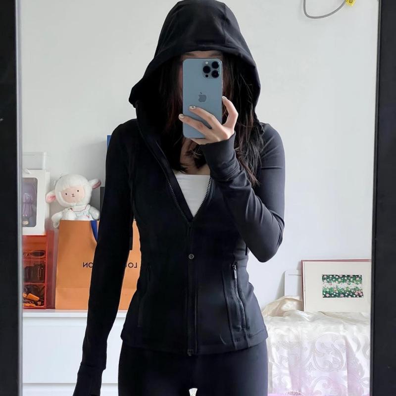 Женская худи Lulu Define для йоги – Дышащая одежда для фитнеса и спорта, Весенне-осенний стиль