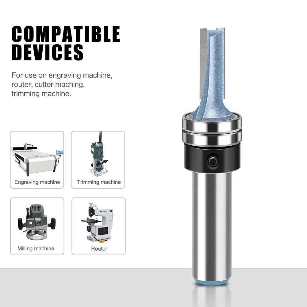 Деревообработка Фреза режущая с двойным подшипником Фреза для пазования Фреза для бакелита Фреза для пазования Ленточная фреза с подшипником Фреза прямая Фреза Фреза