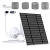 Солнечная панель для наружных камер 5/8 Вт водонепроницаемая солнечная панель с 13,2-футовым кабелем для XT/XT2/Outdoor(3-е поколение)/На открытом воздухе(4-е поколение) Камера для SimpliSafe