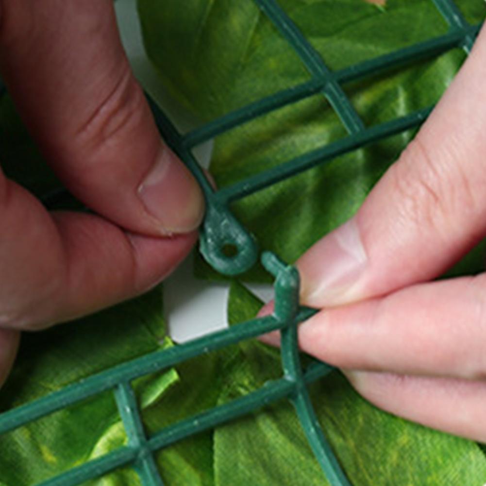 0,5x0,5 м Искусственные листья для забора Многофункциональная искусственная изгородь Искусственный зеленый листовой забор Уличный задний двор Балкон Декор