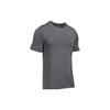 Seamless Printed Casual Round Neck Short Sleeve T-Shirt Men Tops Gray 1289596-040