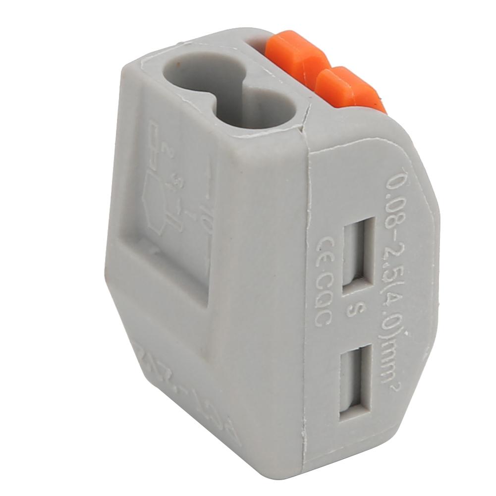 20 Pcs PCT212 Connector Spring Terminal Block 2 Way Cable Connector