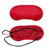 15 Colora Unisex Adjustable Silk Sleep Eye Mask Cover Traveling Portable Blindfold Shield Eyeshade Eyepatch