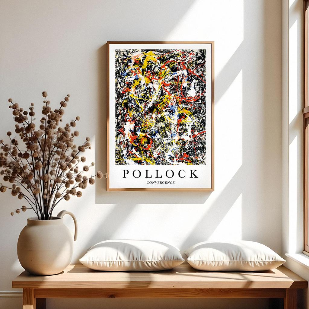 Плакат Поллок Конвергенция