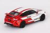 MINI GT Scale Honda Civic Type R 2023 Pace Car White Finished Product 1/64 #2 (Left-Hand Drive)