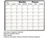Yousheng Refrigerator Magnetic Dry-Erase Calendar Reusable Monthly Planner Whiteboard Fridge Magnet Home Office Weekly Schedule Planning Board