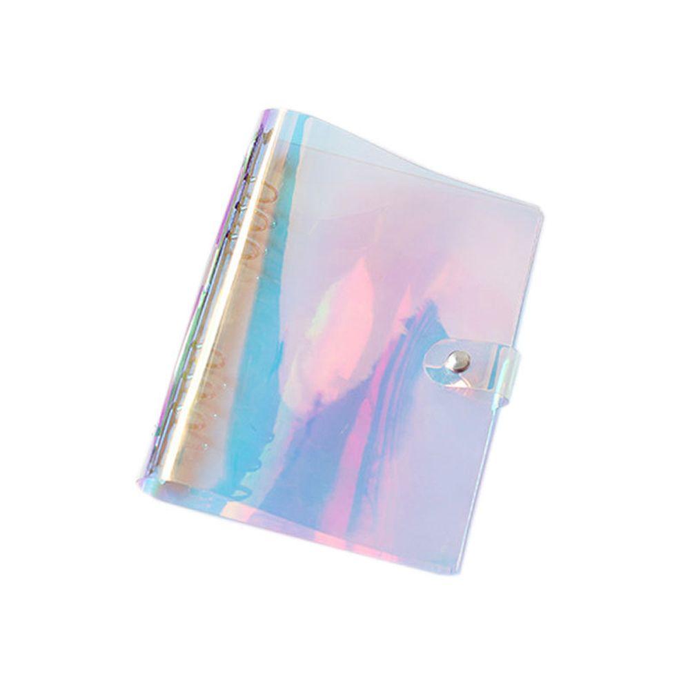 Spiral School Office Supplies PVC Notebook Cover Loose Leaf Folder Notebook Ring Binder Cover