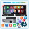 6.9'' Touch Screen 1Din Universal Car Radio Wireless Carplay Android Auto Smart Multimedia Player Wifi Navigation GPS FM Stereo