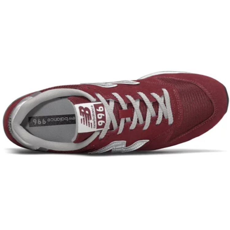 New Balance Nb 996 Спортивные Повседневные Низкие Беговые Кроссовки Унисекс Кроссовки Бордовый CM996BJ