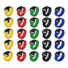 25PCS 200*2mm Fishing Rod Straps Elastic Fishing Rod Belt Straps  Organizing Fishing Rods