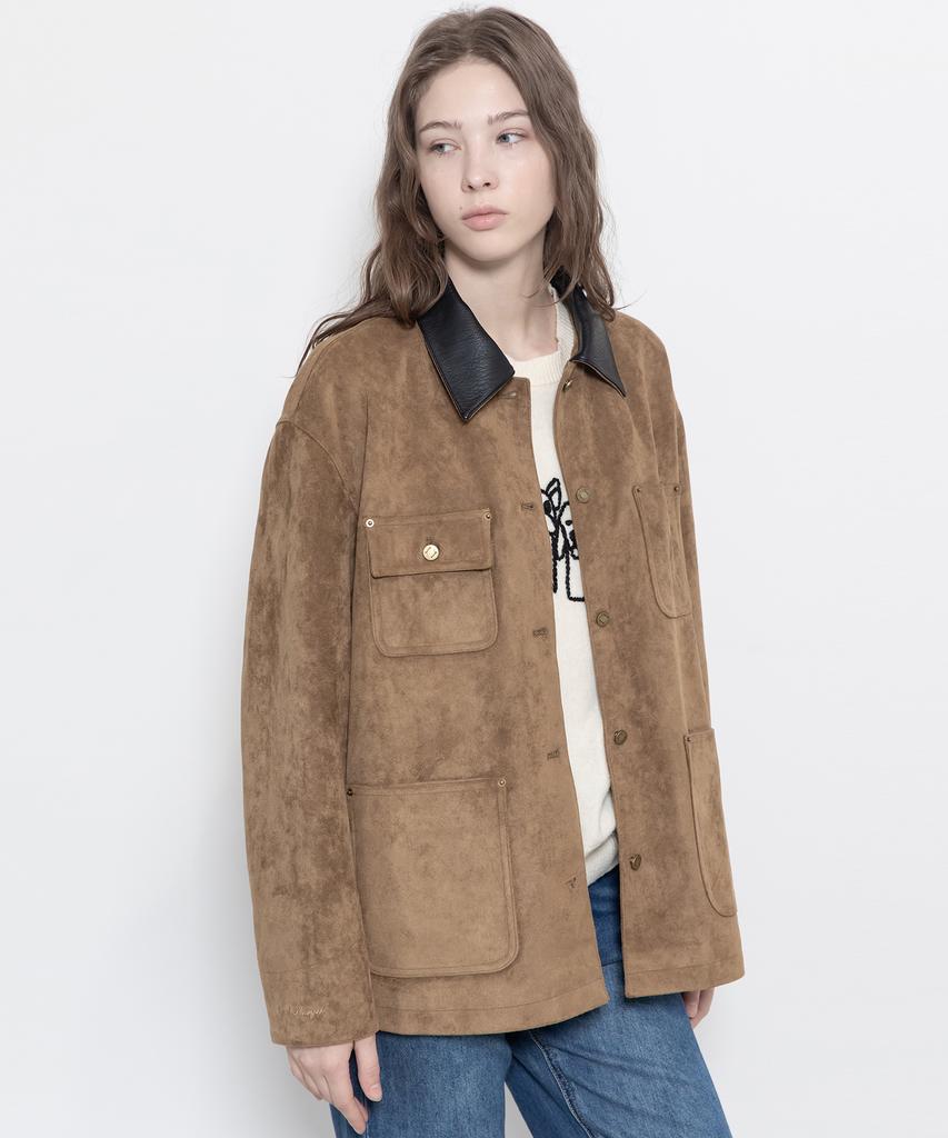 Jmarknewyork Suede Work Jacket_2Color