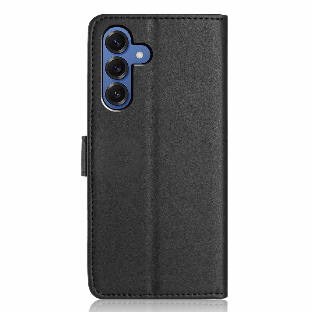 For Samsung Galaxy A56 5G Wallet Case with Strap/Multiple Card Slots Solid Color Leather Stand Phone Cover