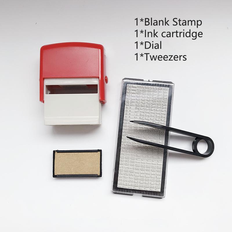 Набор резиновых штампов Diy Custom Personalized Self Inking Business Address Name Number Letter Stamp Handcrafts Printing Rubber Stamp