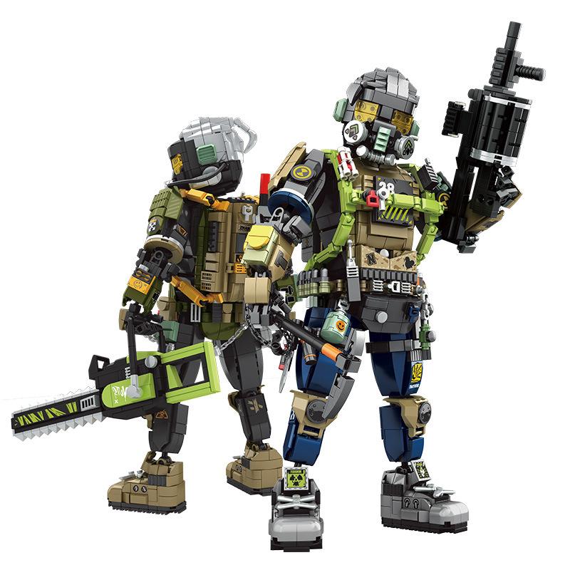 Jedi Survivor Functional Samurai Adult High-Difficulty Assembly Building Block Figure Tide Play Model Ornament