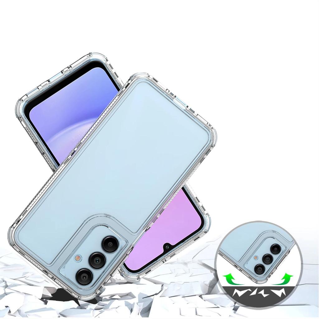 Гибридный бронированный чехол 3 в 1 Для Samsung Galaxy A16 A06 A05 A05S A15 A25 A35 A55 A14 A24 A34 A54 A04S A04E A13 A23 A21S Задняя крышка