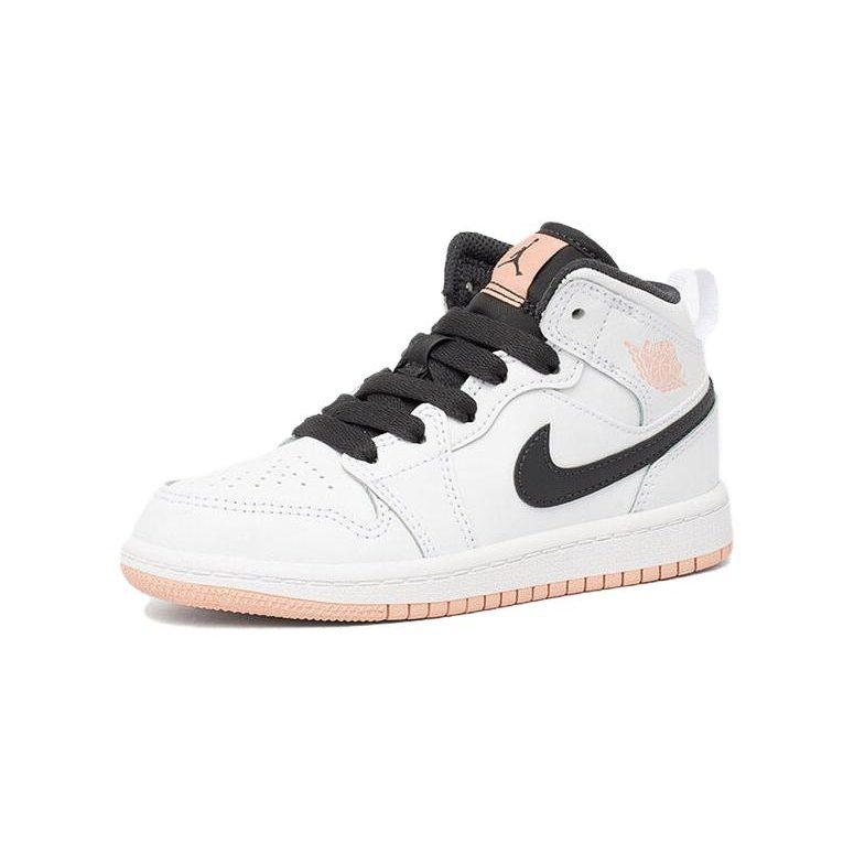 Jordan 1 Mid PS Белый Арктический Оранжевый 640734-180
