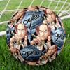 1pc One Piece Football Soccer Ball Size 5 Indoor Soccer Ball Fashion Colorful  Backyard Game -Great For Sports Fans Gift HE28