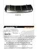 Front Bumper Towing Eye Cover for 2020 Land Rover Discovery 5 Anniversary Edition LR082830 - Black/Silver
