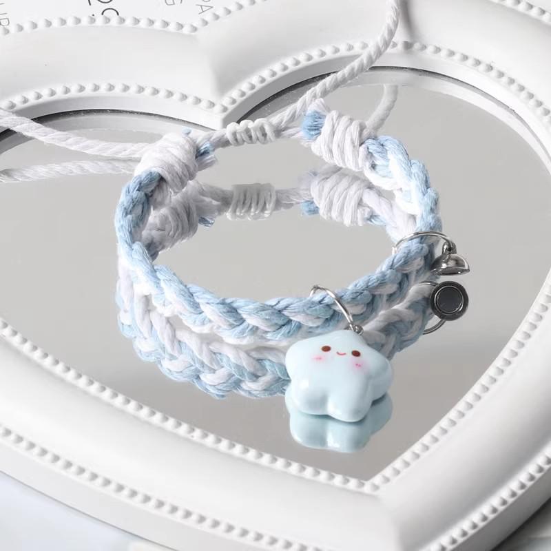 Очаровательный магнитный браслет для пары «Звезда» — Идеальный подарок для лучших друзей или парня