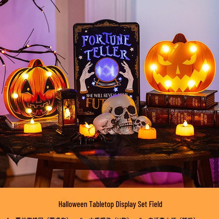 Светящийся тыквенный фонарь на Хэллоуин Набор для украшения вечеринки