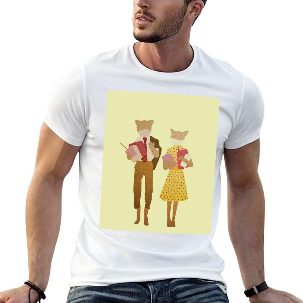 Fantastic Mr Fox Tshirt Regular Fit Plain Tee Shirt