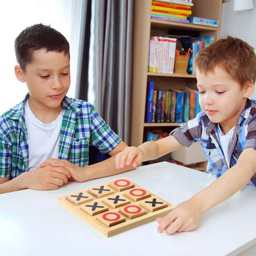 Детская милая игрушка-крестики-нолики, забавная интерактивная настольная игра для семейного отдыха