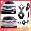 For Renault 2026 New Hub Caps ABS Car Modification Logo Sticker Car Hood Front Bonnet Grill Rear Trunk Decal For Renault Clio 4 
