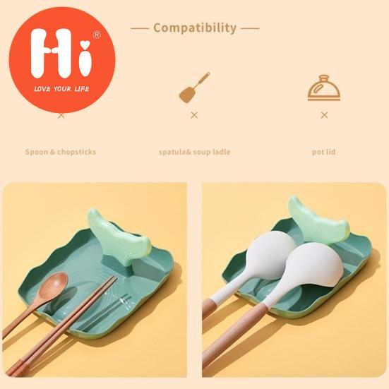 Hi Fishtail Design Стойка для крышки кастрюли Стабильный полипропилен Легко чистящийся держатель для крышки кастрюли Кухонные инструменты