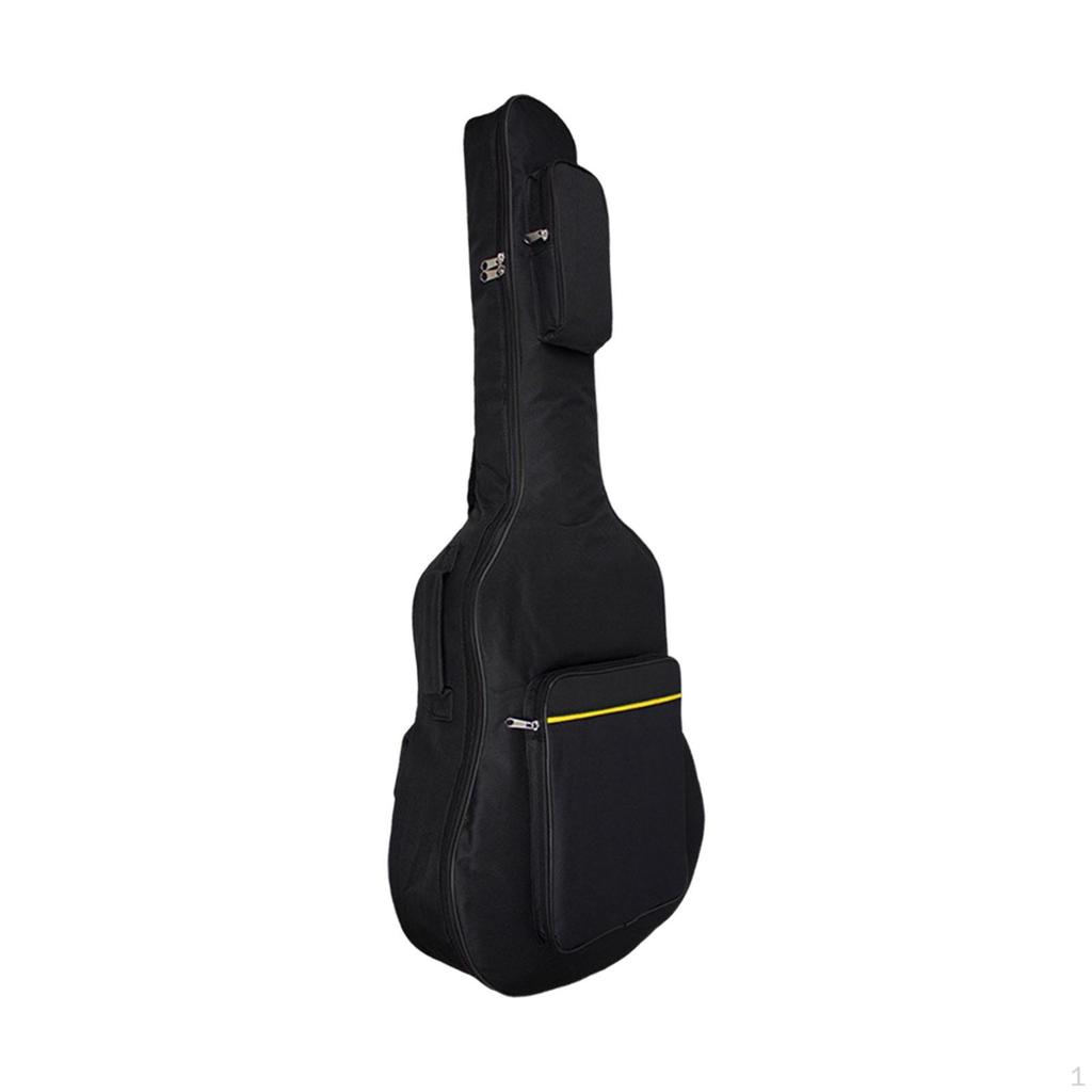 41" Acoustic Guitar Backpack with Secure Storage