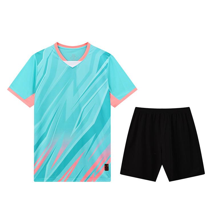 Football Suit, Boys And Girls Game Sports, Kindergarten Training Suit, College Students Short-Sleeved Jersey, Quick-Drying