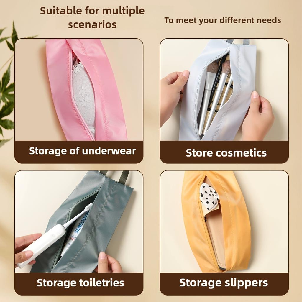 3pcs Travel Underwear Storage Portable Portable Underwear Socks Storage Bag Clothes Packaging Storage Bag Clothes Portable Waterproof