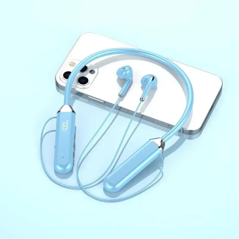 Xiaomi Waterproof Bluetooth Earphone Bluetooth Aluminum Alloy Wireless Headphones With Microphone Bilateral Stereo Neckband Headphones