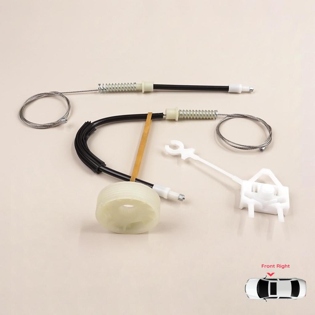 BWR5563 Комплект для ремонта стеклоподъемника передней правой двери для Alfa Romeo 156 932 1996-2007 4/5 дверей 60672277